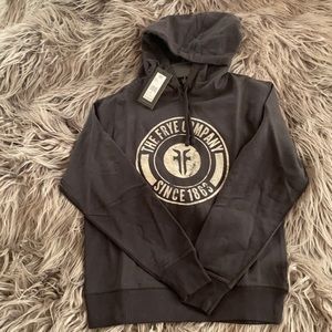 Frye Black Hoodie, Size Small